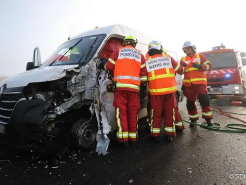 Un accident ce vendredi sur la RN31 entre Clermont et Beauvais