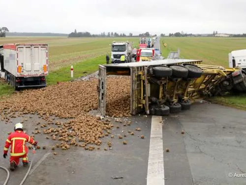 Un accident entre deux camions fait deux blessés dans l'Oise 