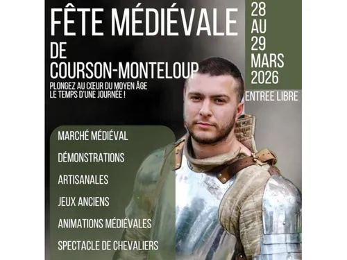 Courson-Monteloup retourne au Moyen-Âge