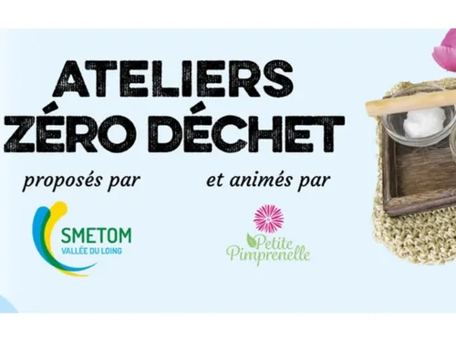 Le Smetom de la Vallée du Loing annonce des ateliers zéro déchet