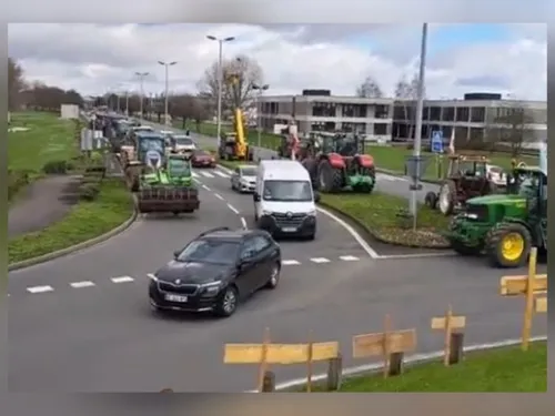 Nouvelle mobilisation des agriculteurs à Compiègne ce lundi