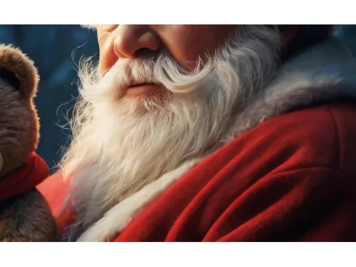 Le Père Noël montre patte blanche à Mers-les-Bains