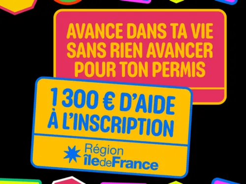 Les jeunes franciliens peuvent recevoir un chèque pour passer le...
