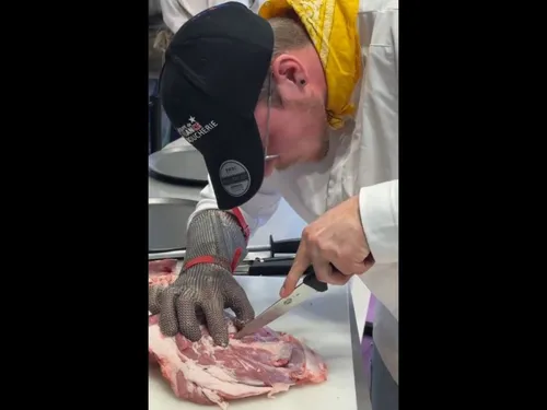 Les jeunes bouchers des Hauts-de-France maîtrisent leur sujet !