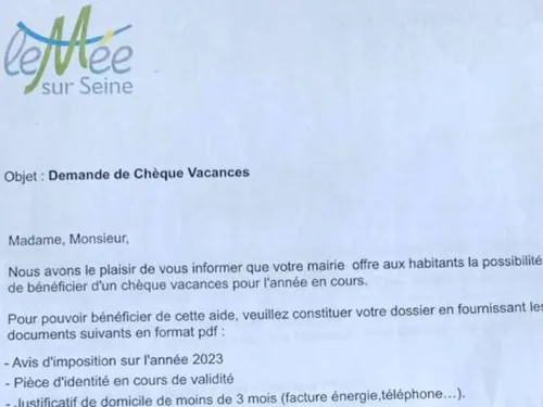 Habitants du Mée-sur-Seine, méfiez-vous, une arnaque vous menace !