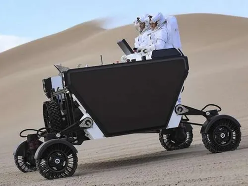 Un engin qui se baladera sur la Lune d'abord exposé... à Compiègne !