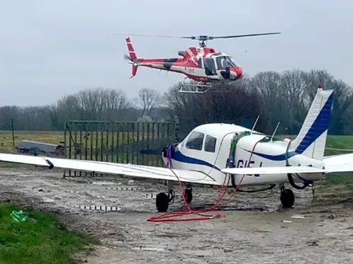 Un remorquage insolite à Nanteuil-lès-Meaux