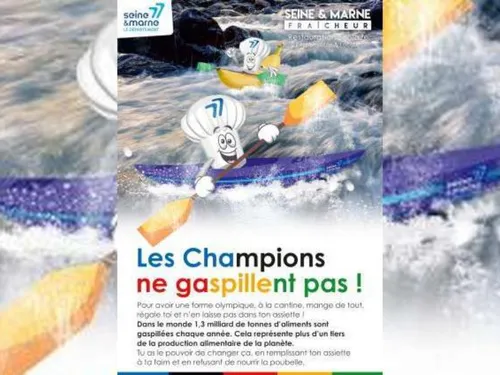 La Seine-et-Marne surfe sur les J.O. contre le gaspillage alimentaire