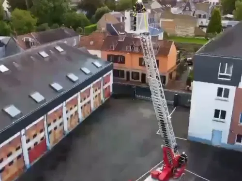 Une ouverture très rare : la caserne de pompiers d'Abbeville...