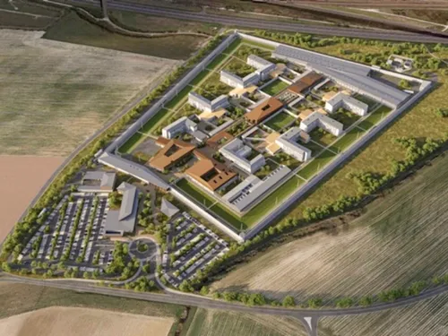 La future prison de Crisenoy va sortir de terre en 2026
