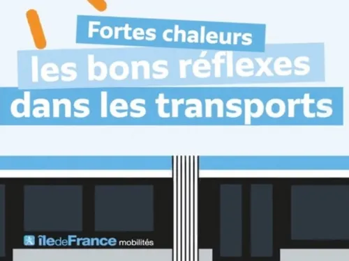 Les fortes chaleurs se combattent aussi dans les transports...