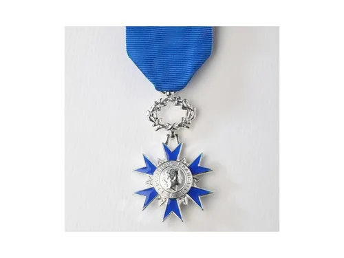 Un para-judoka reçoit une médaille à Trilport