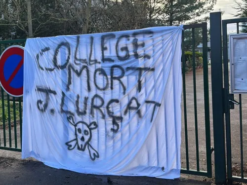 Mobilisation des parents d'élèves du collège Jean-Lurçat, jeudi à...