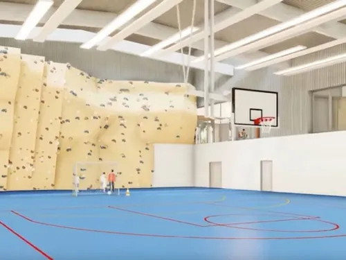 Les élèves de Clermont auront bientôt accès au nouveau complexe...