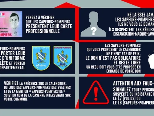 Les faux pompiers font du porte à porte dans les Yvelines 