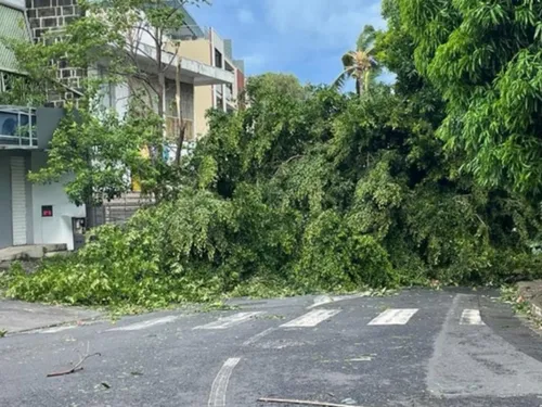 La Réunion balayée par les bourrasques du cyclone Belal