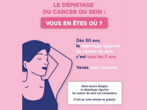 Contre le cancer du sein, le dépistage est la meilleure arme en...