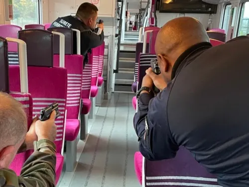 Dans les trains euréliens, les autorités se préparent à toutes les...