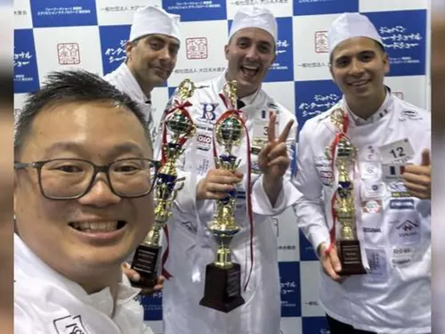 Un cuisinier seine-et-marnais récompensé à Tokyo lors des...