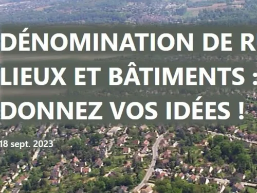 La recherche de noms de lieux est participative à Esbly