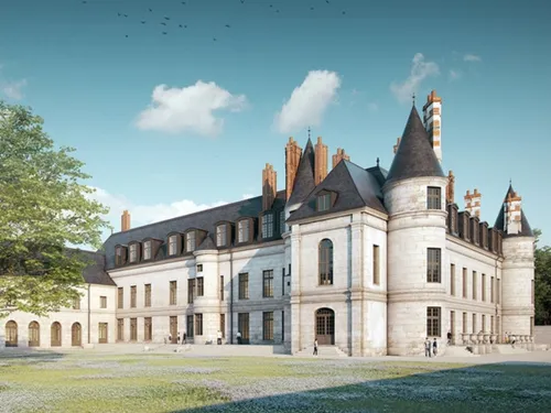 La cité internationale de la langue française à Villers-Cotterêts...