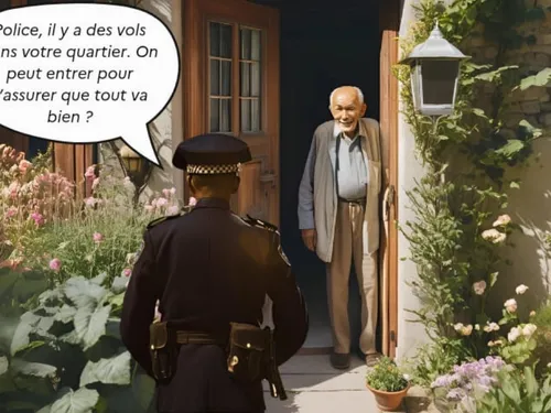 Les Yvelinois invités à avertir leurs voisins sur les faux policiers 