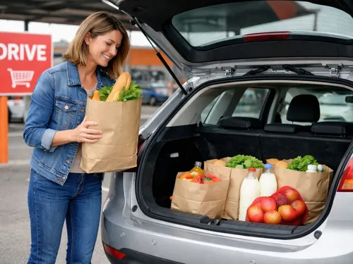 Le prix du panier de courses en drive variable en Eure-et-Loir