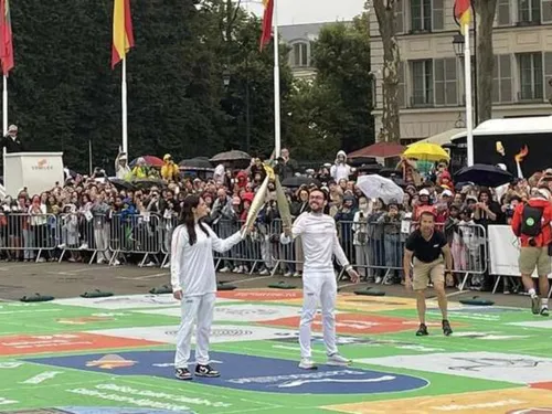 La flamme olympique est dans les Yvelines ce mardi !