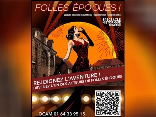 Le spectacle historique « Folle Époques » est de retour à Meaux
