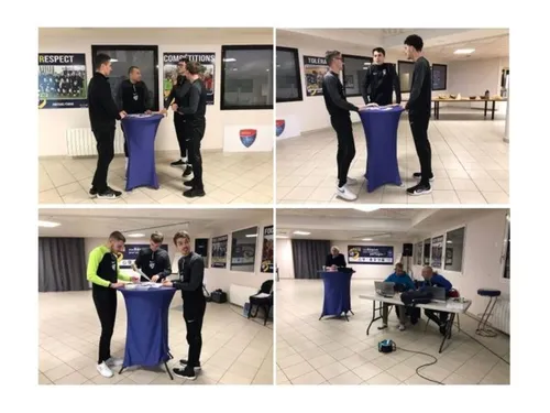 Dans les Hauts-de-France, les arbitres de football apprennent à...