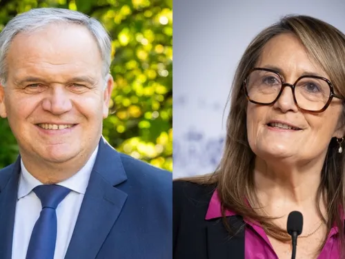 François-Noël Buffet et Sophie Primas en déplacement dans les...