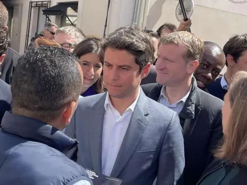 Gabriel Attal était en Essonne dimanche