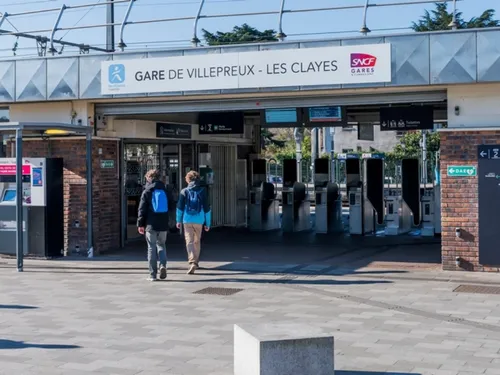 Une gare des Yvelines vient de changer de visage