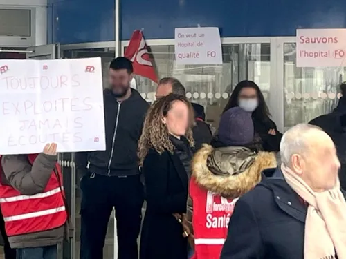 Le mouvement de grève continue aux hôpitaux de Chartres