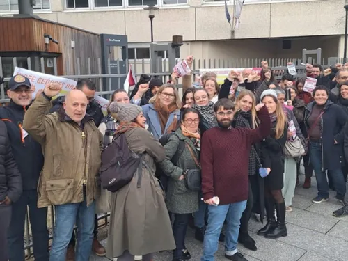 La grève se poursuit au lycée Georges Brassens d'Evry-Courcouronnes