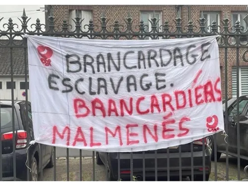 Les grévistes de l'hôpital d'Abbeville maintiennent la pression