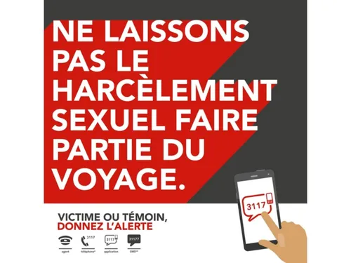 Le harcèlement sexuel n'a pas sa place dans les trains des...