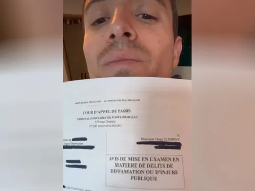 Hugo Clément mis en examen à Fontainebleau