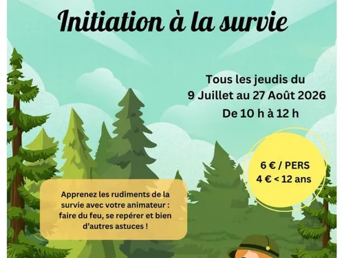 Apprenez à survivre dans la nature à La Ferté-Vidame