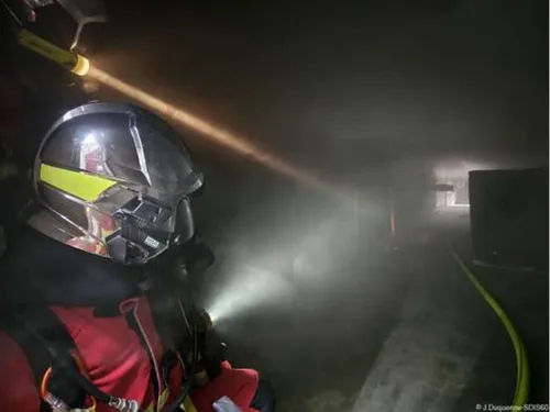 Un bâtiment entier évacué suite à un incendie à Compiègne