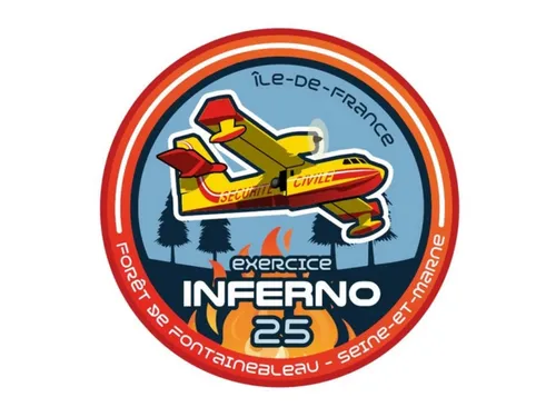 Seine-et-Marne : les exercices grandeur nature de feu de forêt...