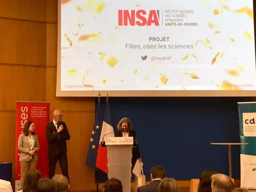 L'INSA Hauts-de-France distingué pour son projet « Filles, Osez les...