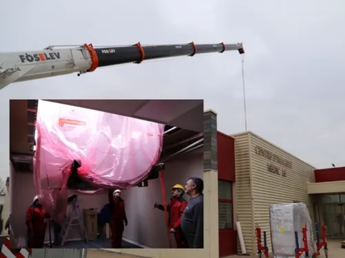 Une installation hors du commun à Dammartin-en-Goële