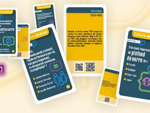 Dans les Hauts-de-France, un jeu de cartes pour « briser le plafond...