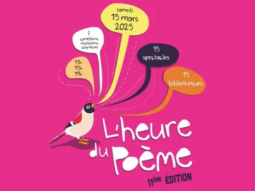 La poésie de passage en Eure-et-Loir en fin de semaine 