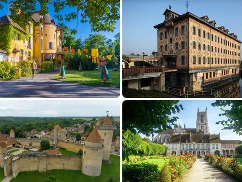 Quatre sites emblématiques sélectionnés par les Seine-et-Marnais...