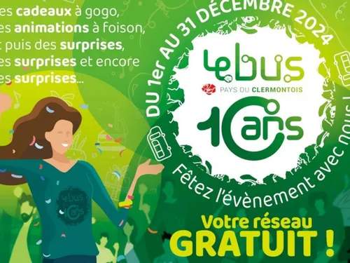 Le Bus du Clermontois souffle ses 10 bougies