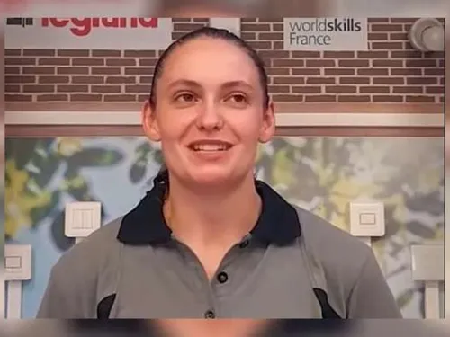 Une électricienne francilienne compte faire des étincelles l'année...