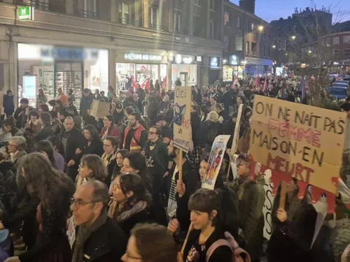 Une marche contre les violences sexistes et sexuelle à Beauvais ce...
