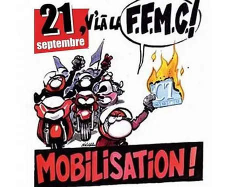 Les motards en colère vont se réunir samedi à Amiens 